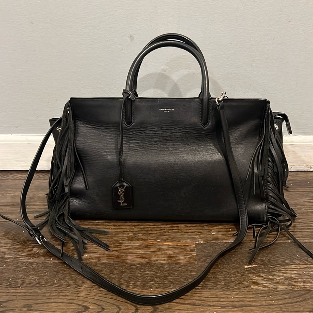 YSL fringe bag